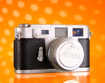 Aires 35 III 35mm Rangefinder Film Camera + Coral 4.5cm F/1.9 Lens