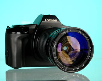 Canon EOS 650 35mm SLR Film Camera + Phoenix 28-210mm f/3.5-5.6 AF Zoom Lens