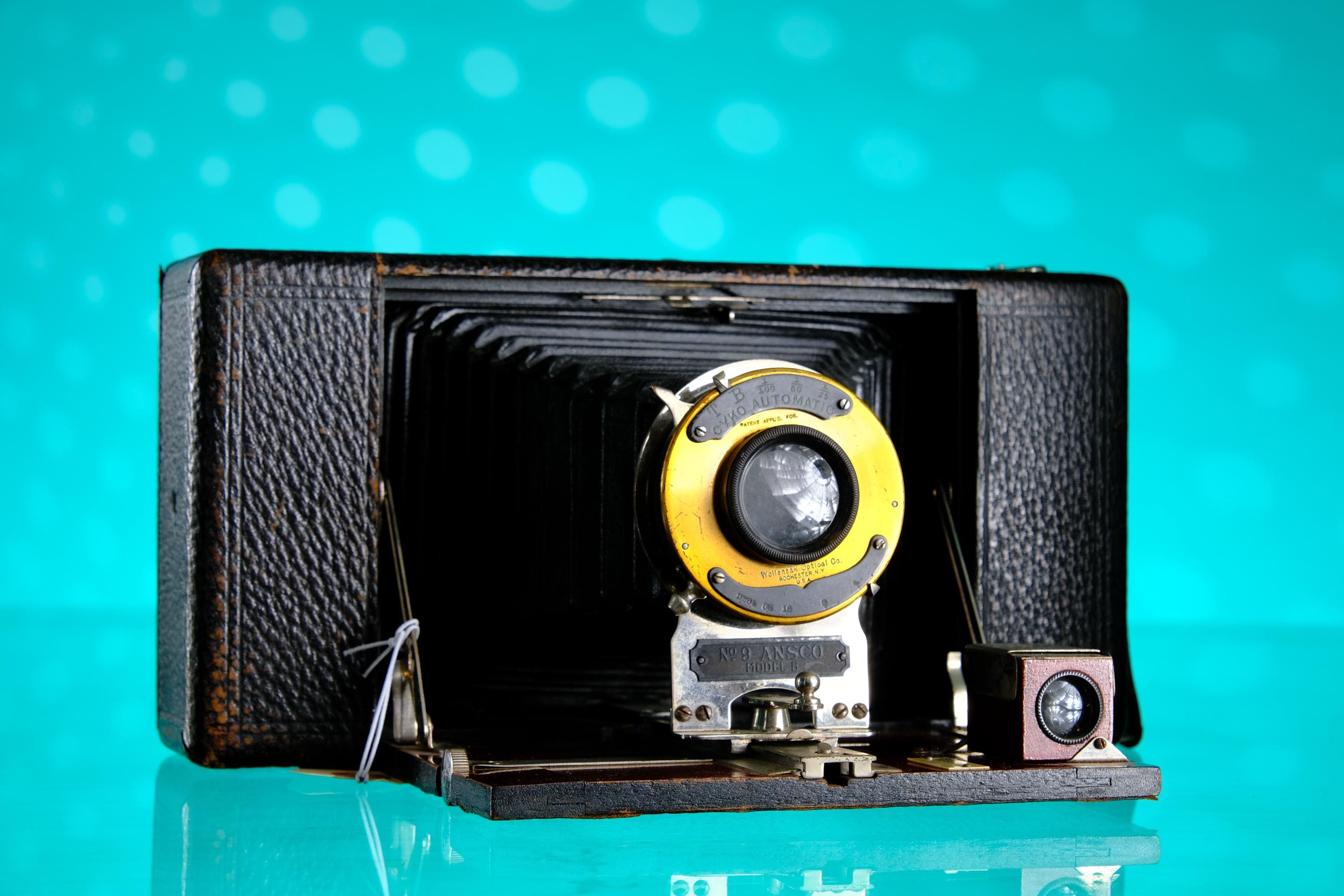 Ansco No. 9 Folding Camera Large Format Model B Vintage Film