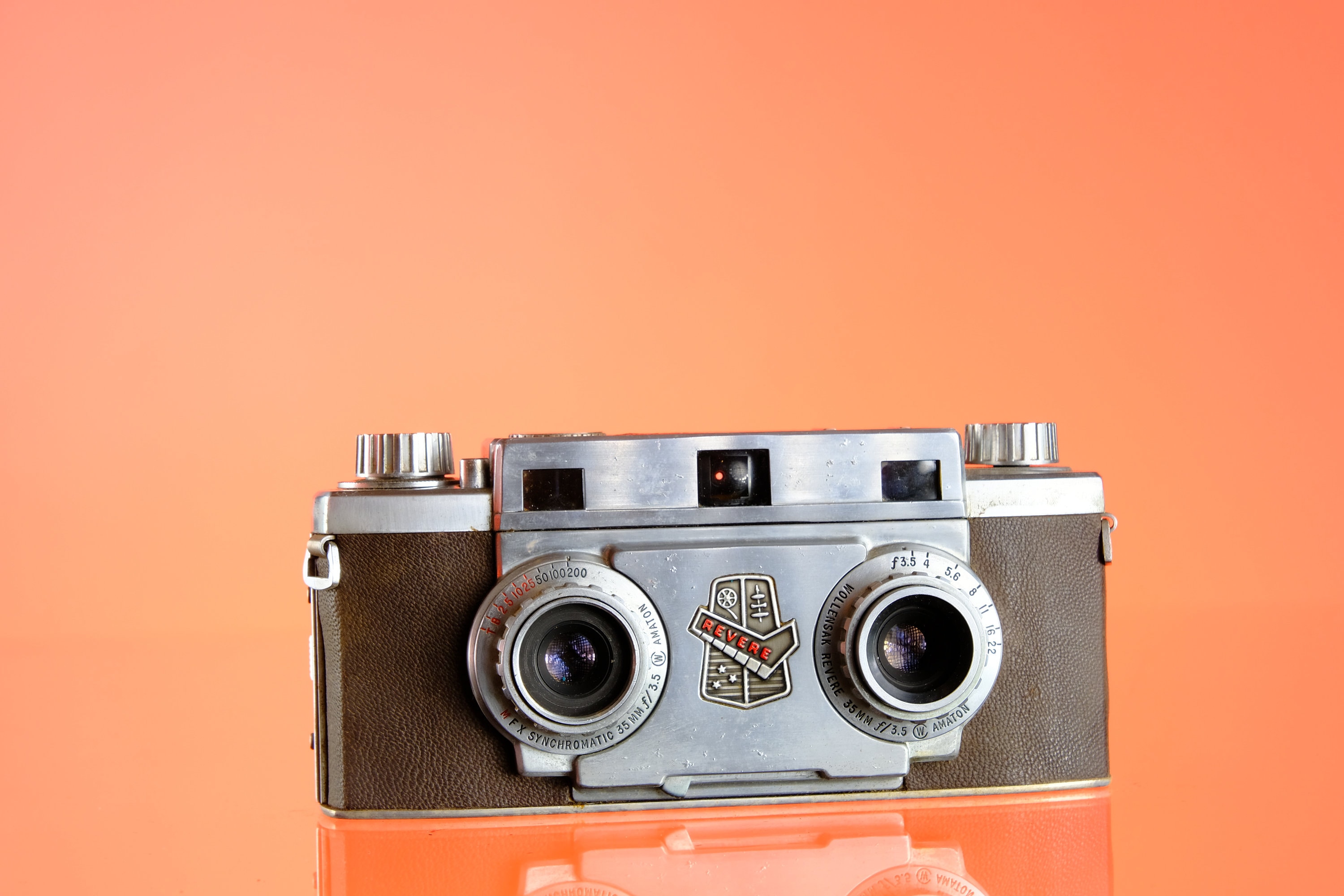 Revere Stereo 33 Camera 35mm 3D Camera for Display - Etsy