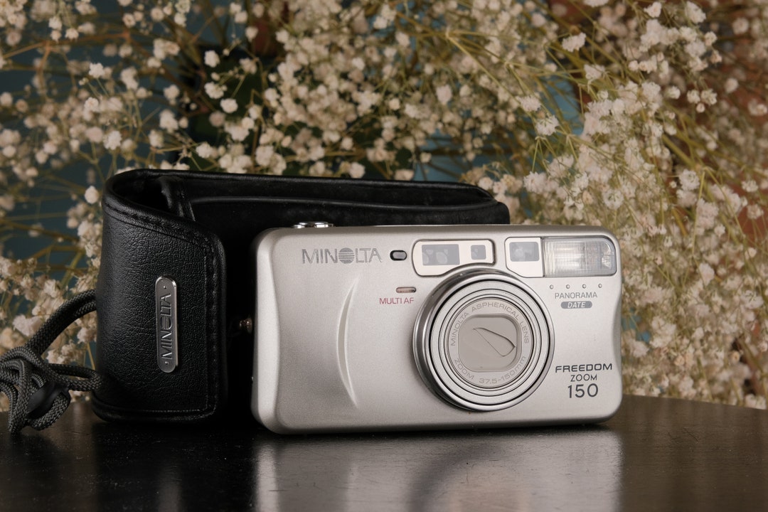 Minolta Freedom Zoom 150 35mm Point and Shoot Film Camera Etsy