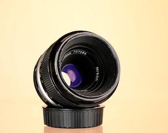 Nikon Micro-Nikkor-P 55mm f/3.5 Lens Ai Converted
