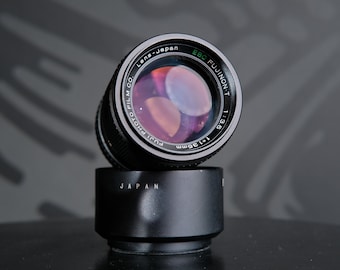 Fujica 135 mm f/3.5 EBC Fujinon T-telelens met M42-vatting