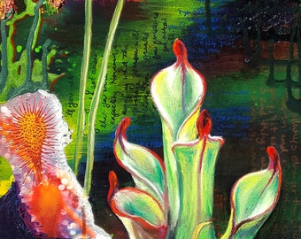 Fleischfressende Pflanzen Druck "Stranger Than Fiction"