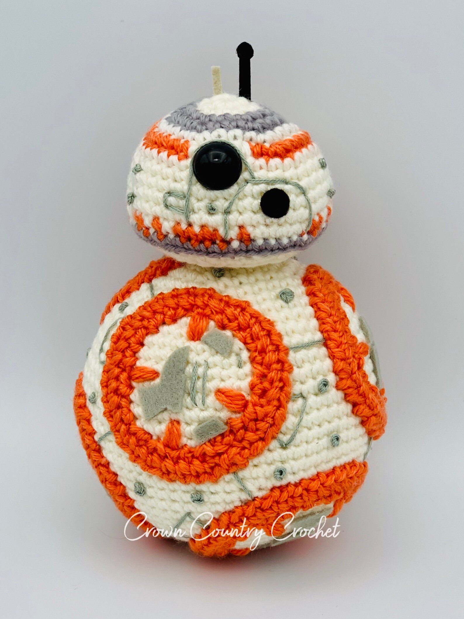 PDF CROCHET PATTERN Droid Crochet Pattern // Amigurumi Crochet Pattern ...