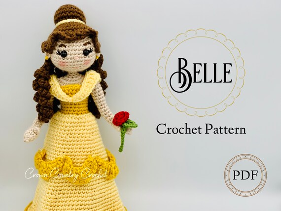 crochet belle doll