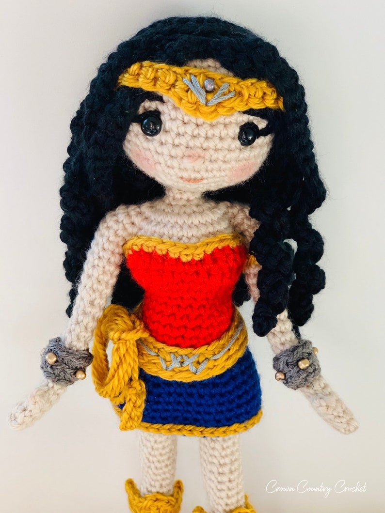crochet superhero dolls pattern