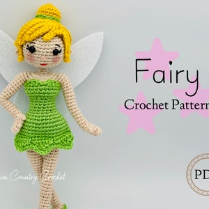 Fairy Doll Crochet Pattern: Amigurumi (PDF Pattern)
