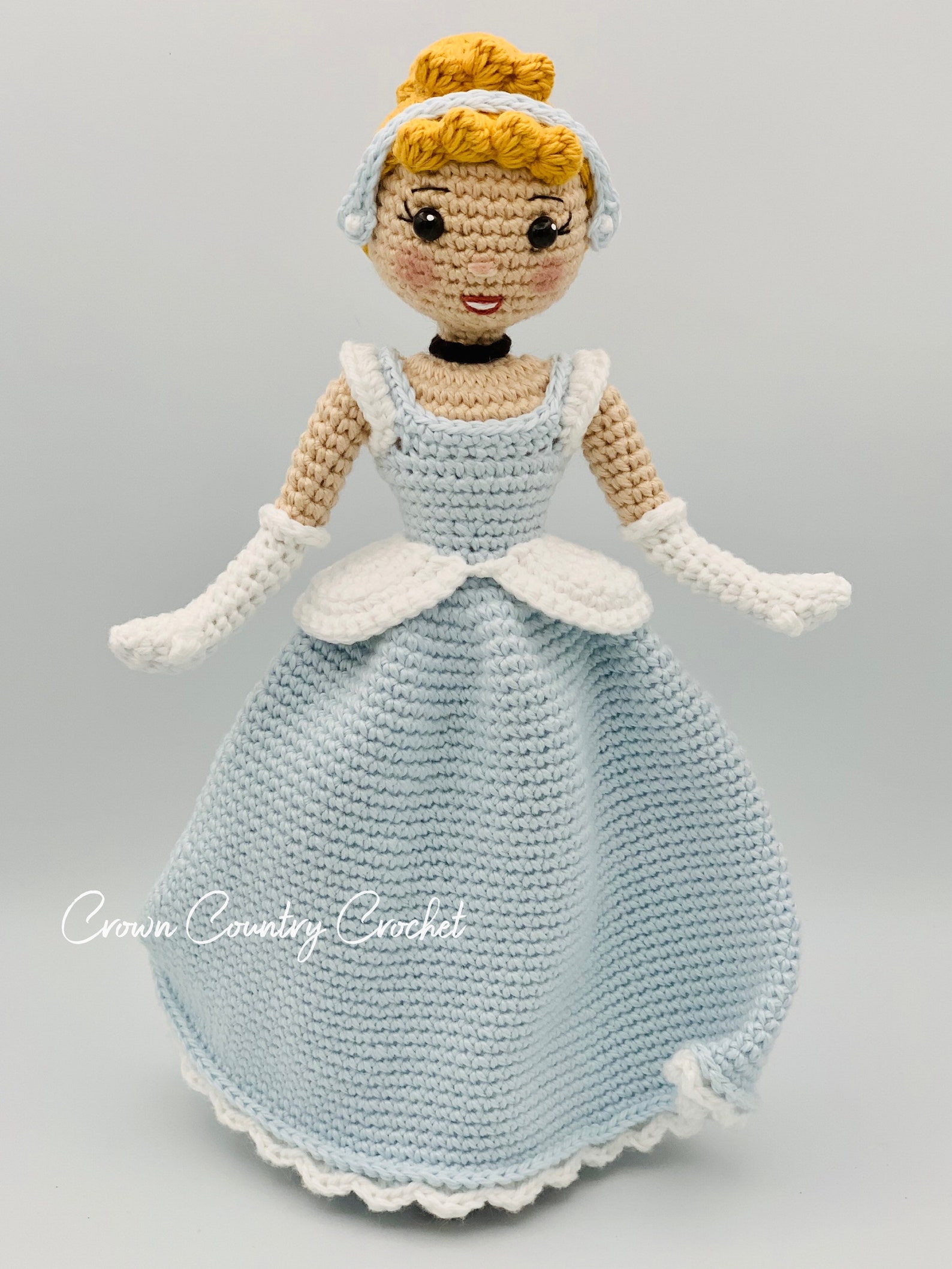 Cinderella Doll Crochet Pattern: Amigurumi Princess (PDF Pattern) - Etsy