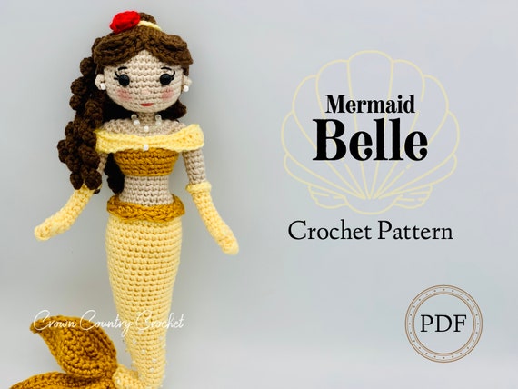 crochet belle doll