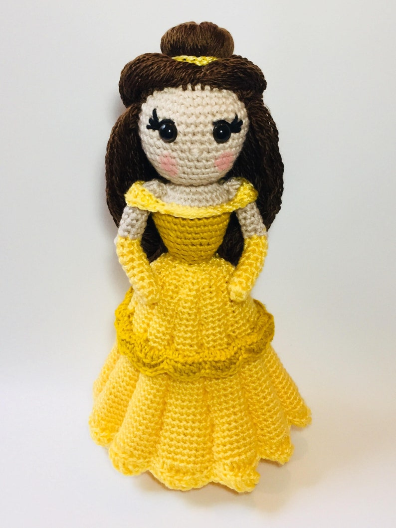 crochet belle doll