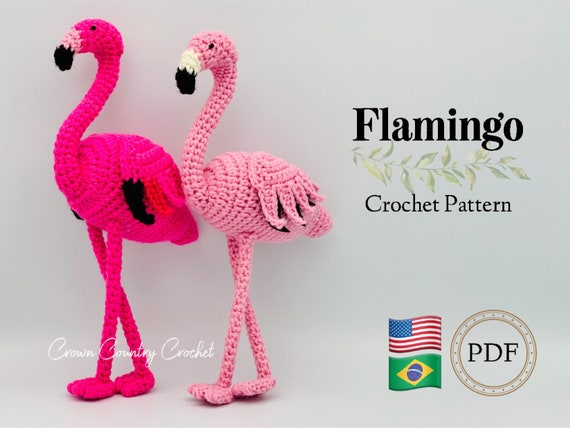 TOYMIS Flamenco Positivo, Apoyo Emocional Flamenco Ganchillo Con Impermeable Animales Ganchillo Con Mensajes Positivos Para Regalo Inspirador Hogar Oficina Decoración Regalo De Vuelta Al Cole