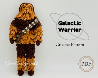 PDF CROCHET PATTERN Galactic Warrior Doll // Space Crochet // Boy Doll Crochet // Amigurumi Toy // Animal Crochet