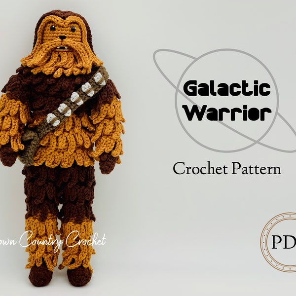 PDF CROCHET PATTERN Galactic Warrior Doll // Space Crochet // Boy Doll Crochet // Amigurumi Toy // Animal Crochet