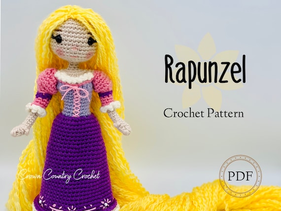 rapunzel amigurumi free pattern