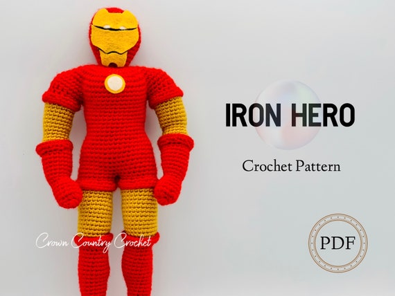 crochet superhero dolls pattern