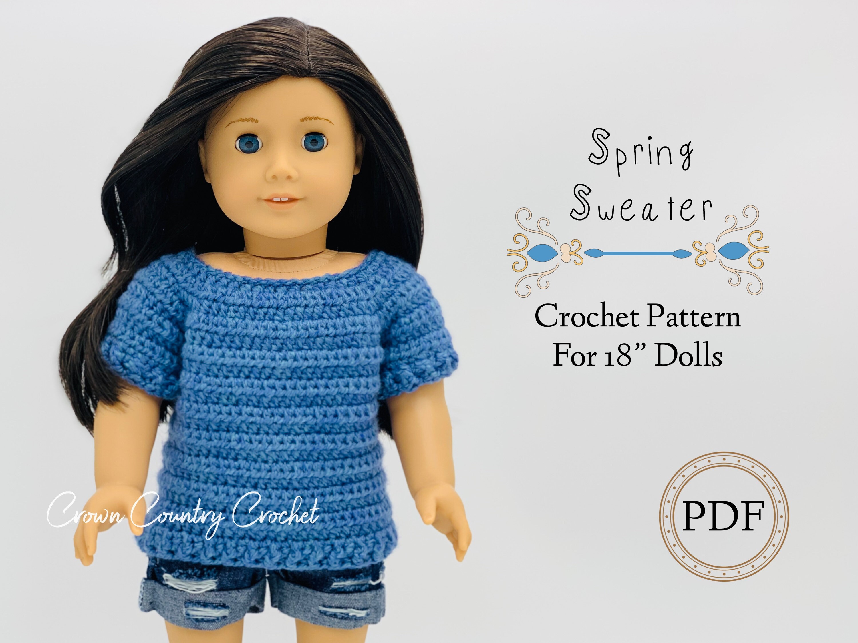 spring sweater crochet pattern