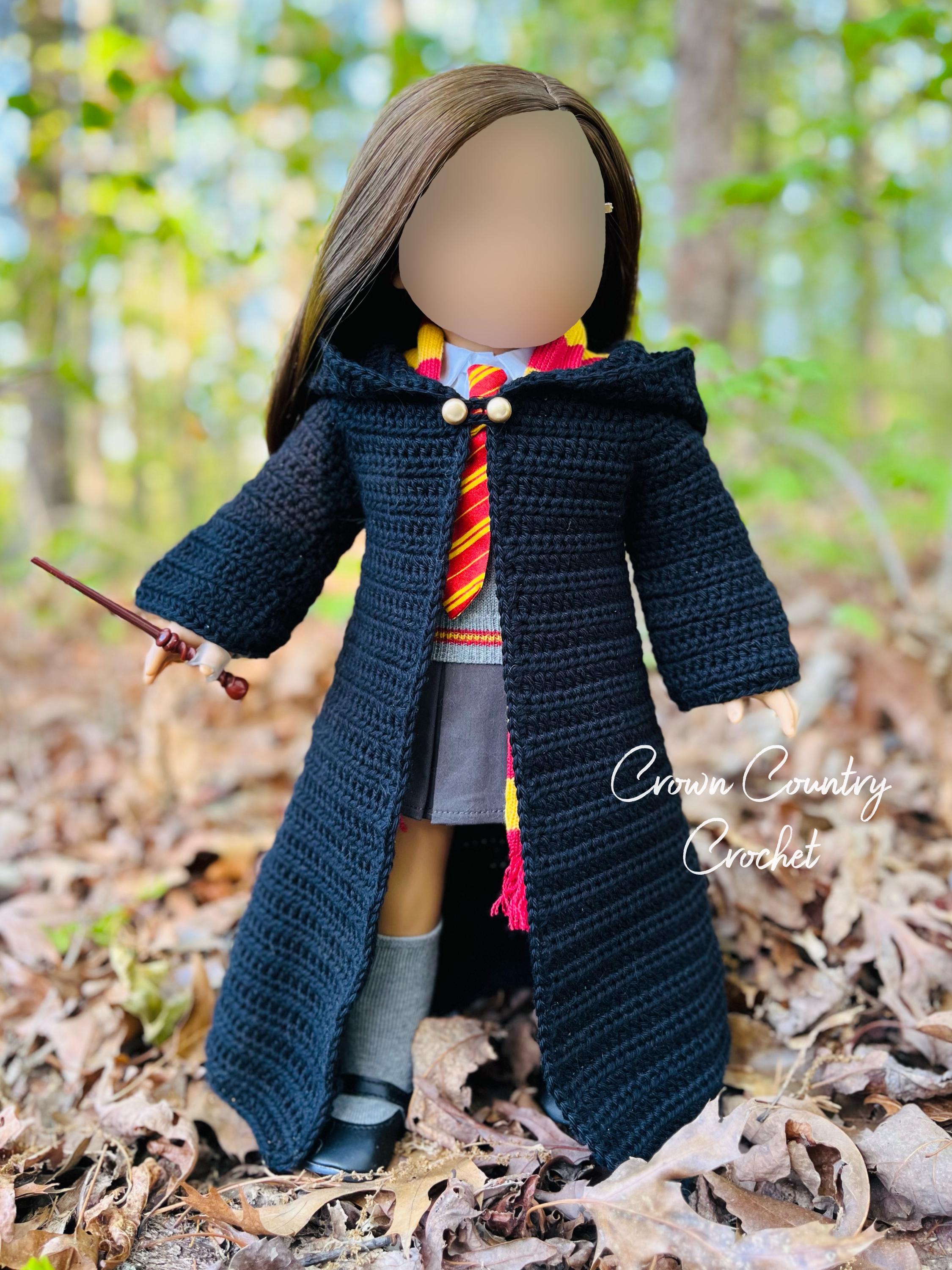 Wizaed Robe Pattern Wizard Robe Crochet Pattern for 18
