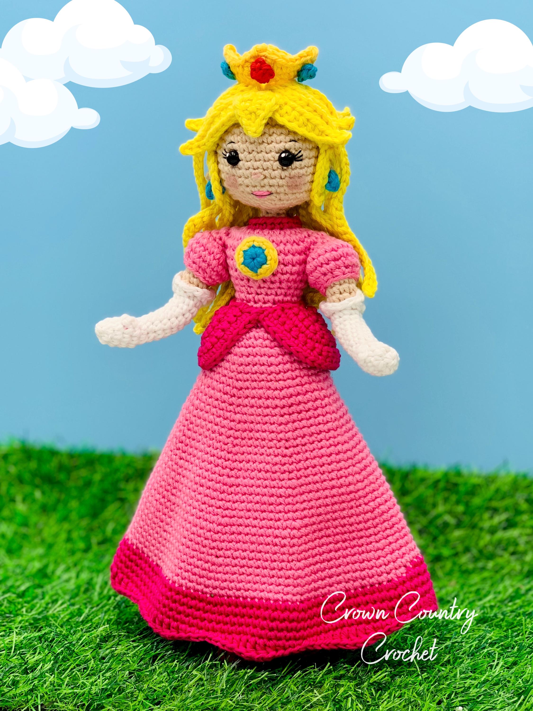 レア シェリー クロッシェ ピーチピンク ケーキプレート Crochet il_fullxfull.6197885654_s2ae.jpg