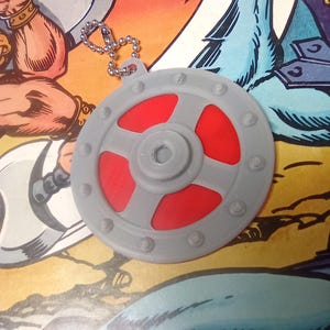 Masters of the Universe He-Man Shield Keychain