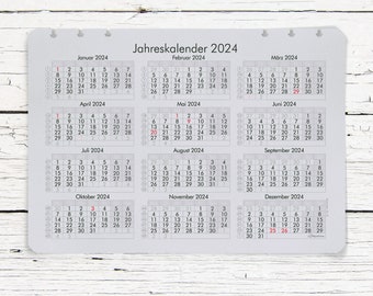 Kalender Jahresübersicht 2023 2024 und 2025