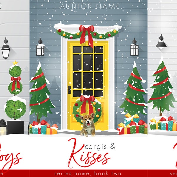 PreMade eBook Covers - Trilogy - Holiday Romance/Sweet Romance/Small Town Romance