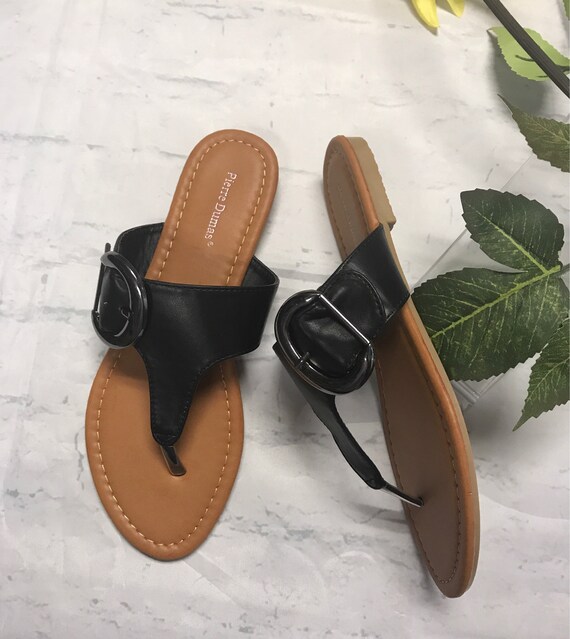SUMMER Black Monogrammed Flat Sandals, Womens Sandals, Monogram Shoes Fashion,beach sandals SUMMER Black Monogrammed Flat Sandals, Womens Sandals, Monogram Shoes Fashion,beach sandals