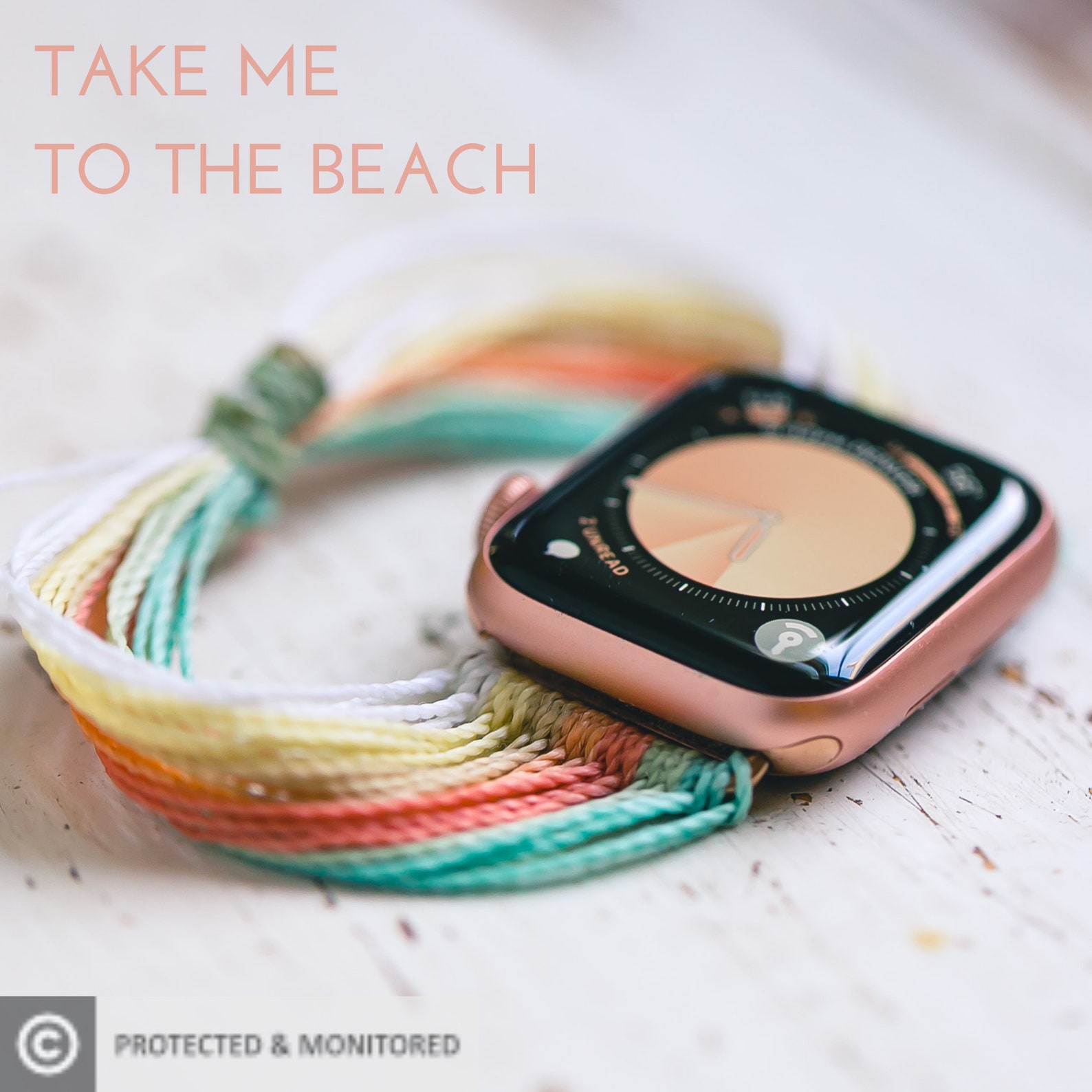 Boho Apple Watch Band Customizable 38mm 40mm 41mm 42mm 44mm - Etsy