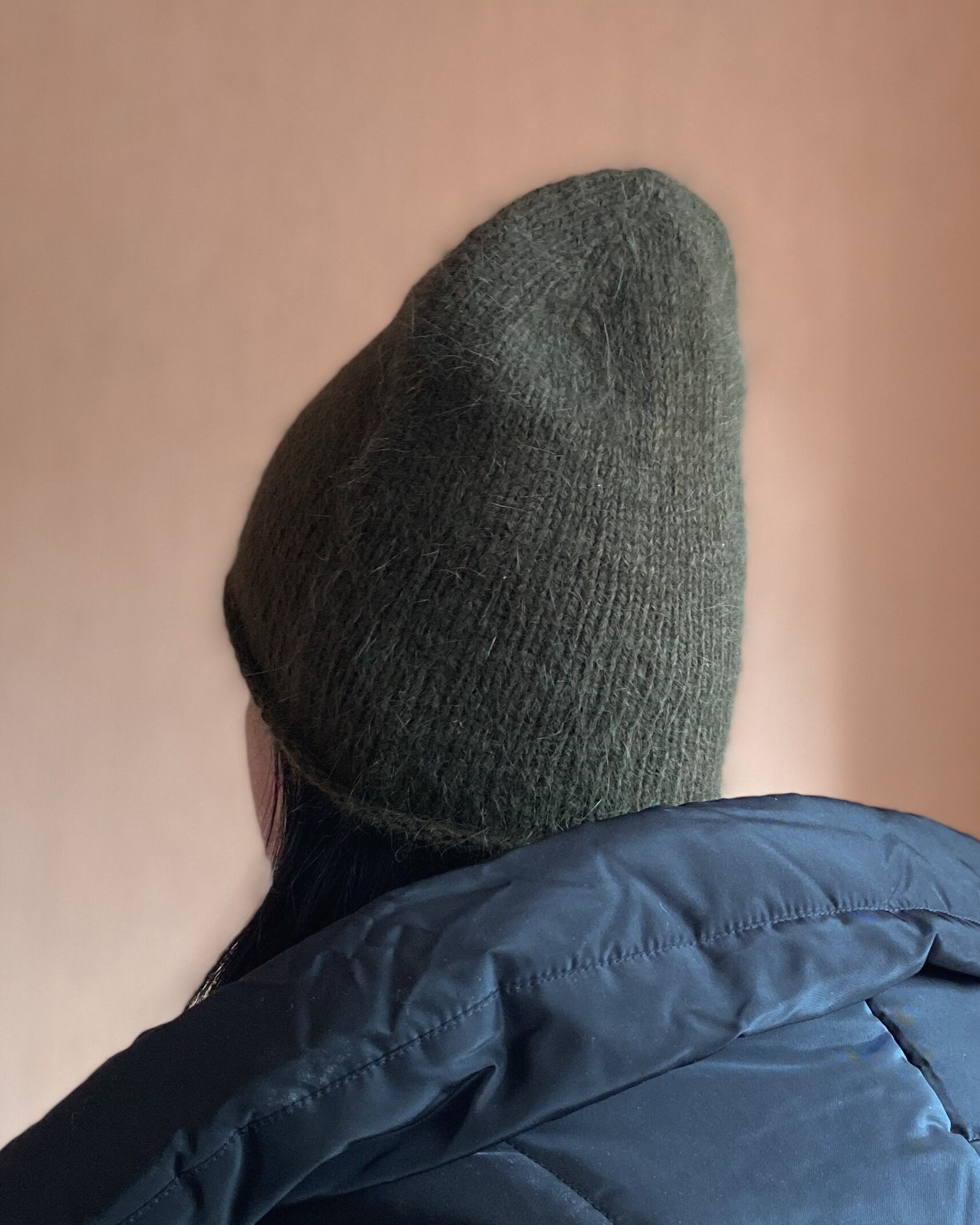 Angora Beanie Angora Fluffy Hat Warm and Cozy Angora Hat