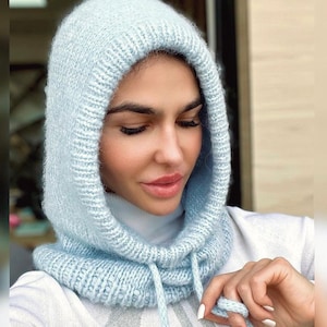 Balaclava Knit Women Balaclava Knit Hood Balaclava Ski Mask