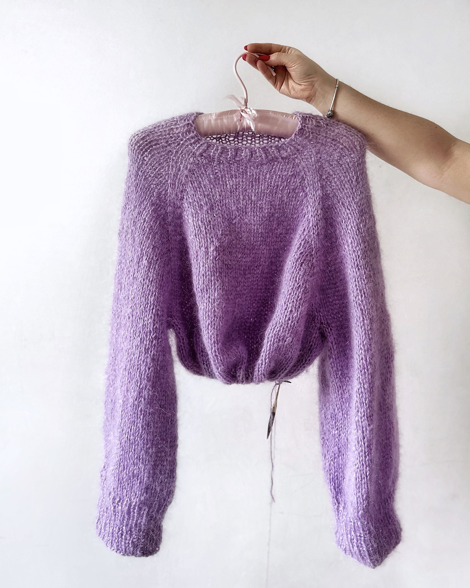 Knitting Pattern Mohair Sweater Easy Knitting Sweater Pattern Oversized ...