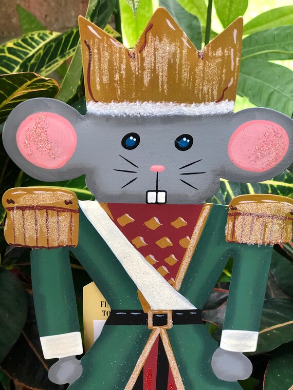 NUTCRACKER METAL SIGN, nutcracker yard, wall or wreath sign. Small nutcracker sign