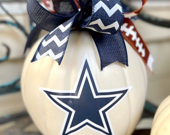 Dallas Cowboys Pumpkin - Etsy
