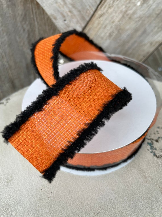 HALLOWEEN BLACK And Orange RIBBON