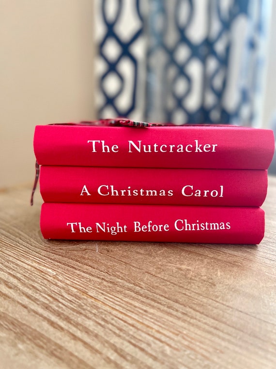 DECORATIVE CHRISTMAS BOOKS, Christmas Decor