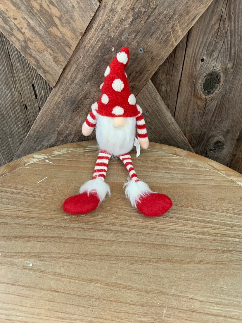 small stuffed santa claus