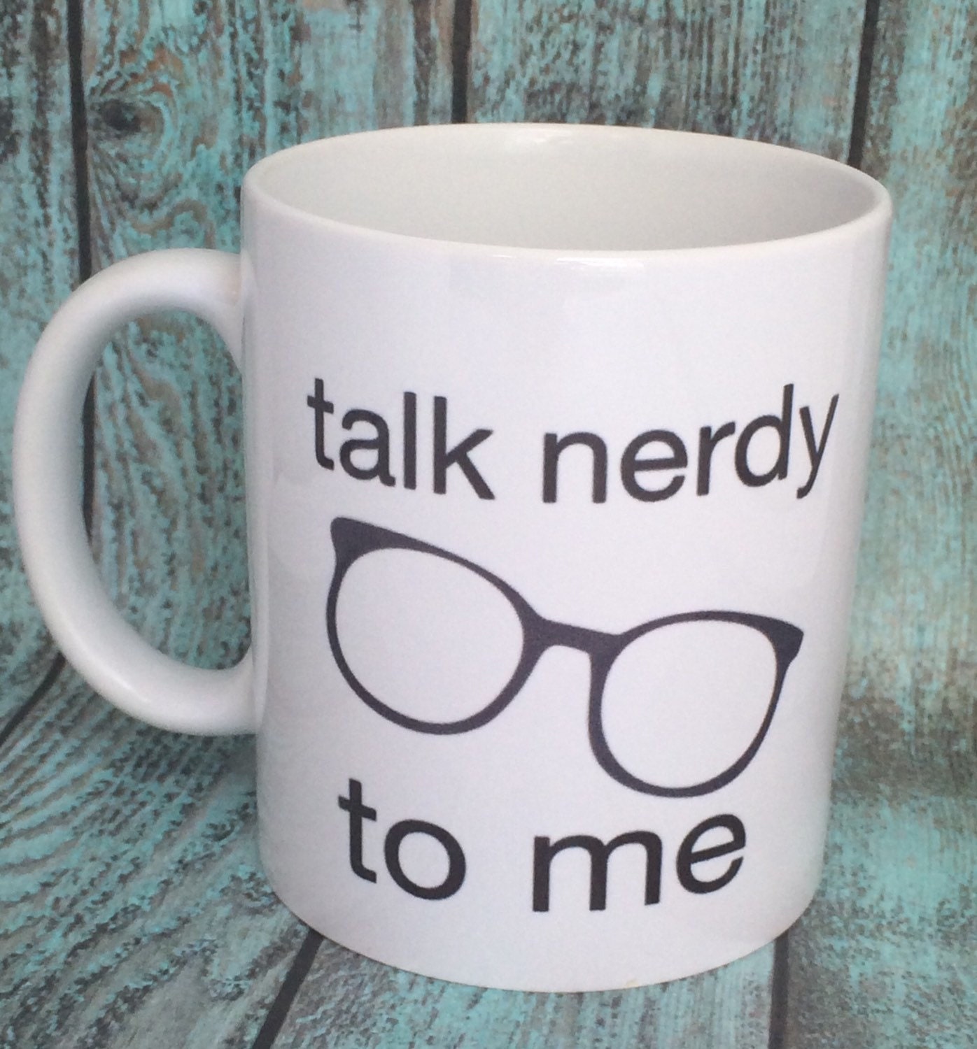Talk nerdy to me nerdy coffee Mug funny mug Sale Mug sassy Etsy