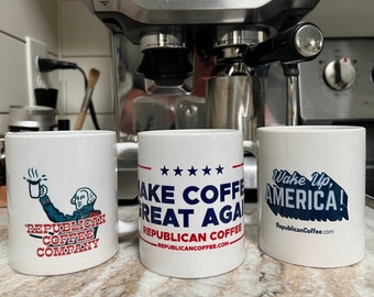 Republican Coffee Mug – Patriotic Gift for Conservatives