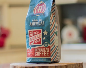 Make America Great Again, Whole Bean Coffee, Fresh Coffee, Unique Coffee Gift, Coffee, Coffee Lover Gift, Coffee Gift, Coffee Bean Gift