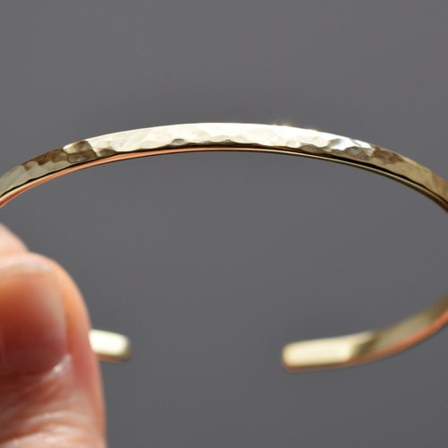 22K Gold Plated Engraved Bracelet Custom Engraving Gold Cuff Etsy