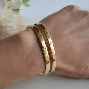Medical ID Bracelet, 22K Gold Plated Engraved Bracelet, Medical Cuff, Diabetes Medical Alert, Gifts for Diabetic, Intolerance, Medicines