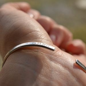 Pulsera Estrecha de Plata de Ley para Madre, Suegra, Todo lo que soy te lo debo a ti, Gracias por criar al hombre de mis sueños Pulsera