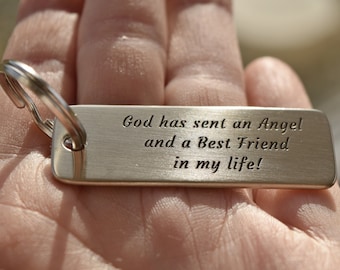 Catholic, Faith, Hope, Love, Jesus, Religious, Christian, Custom Keychain, Engraved Silver, Gold Key Chain, Key Ring, WWJD, I Believe, Bible