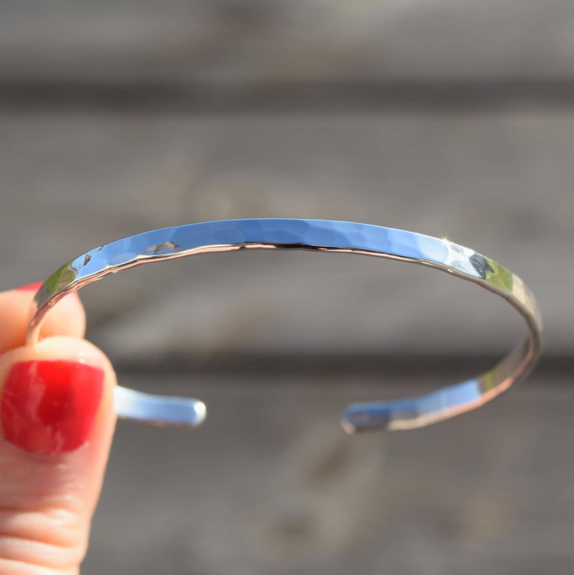 Bracelet Fin En Argent Pour Femme - Très Simple Et Classe, Neuf Avec étiquettes