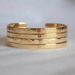 Medical 22K Gold Plated Engraved Bracelet, Caduceus symbol, Medical ID Bracelet, Medical Alert, Diabetes, Intolerance, Medicines, Allergy