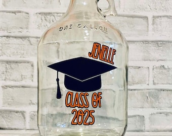 Class of 2025 OR Graduate Fund | Savings Jug | Money Jar | Piggy Bank | Graduation Gift | + Add-On's! | High School, College, Grad School+
