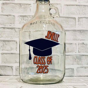 Class of 2025 OR Graduate Fund | Savings Jug | Money Jar | Piggy Bank | Graduation Gift | + Add-On&#39;s! | High School, College, Grad School+