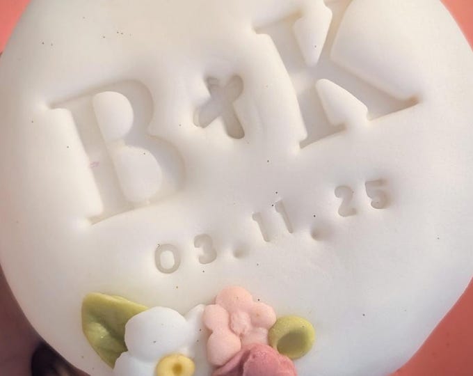 Personalised Wedding Favour Vanilla Sugar Cookies