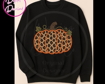 Faux Chenille pumpkin