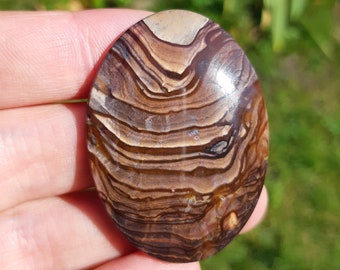 Picture Jasper Cabochon, Landscape Jasper, Biggs Jasper from Oregon